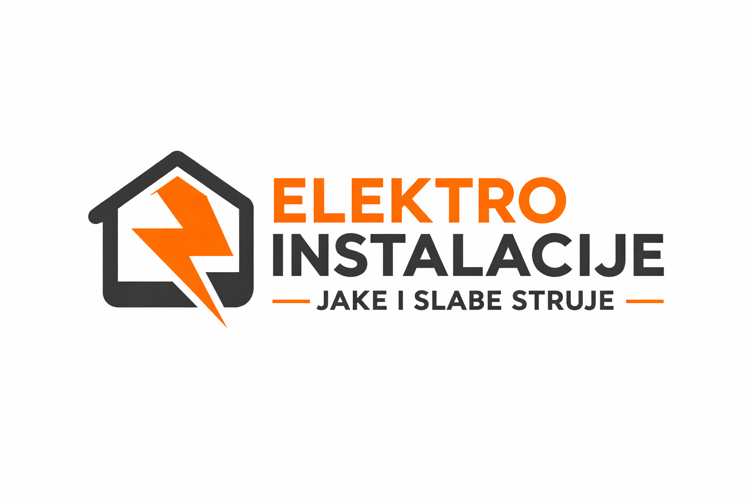 Logo za elektroinstalacije jake i slabe struje, Elektrobošnjak.
